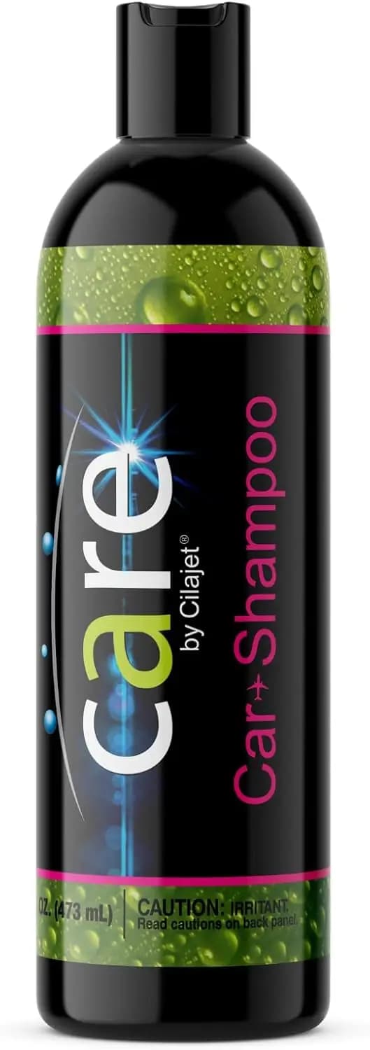 Shampoo e Sapone per Auto, Kit Essenziale per Detailing Auto - Schiuma Densa e Voluminosa, Delicato su Cera e Sigillanti, 16 Oz