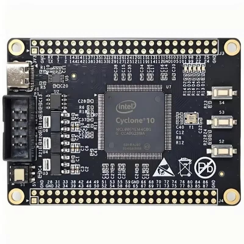 FPGA Intel Cyclone 10 10CL006YE144C8G Scheda di sistema FPGA Scheda di sviluppo scheda centrale
