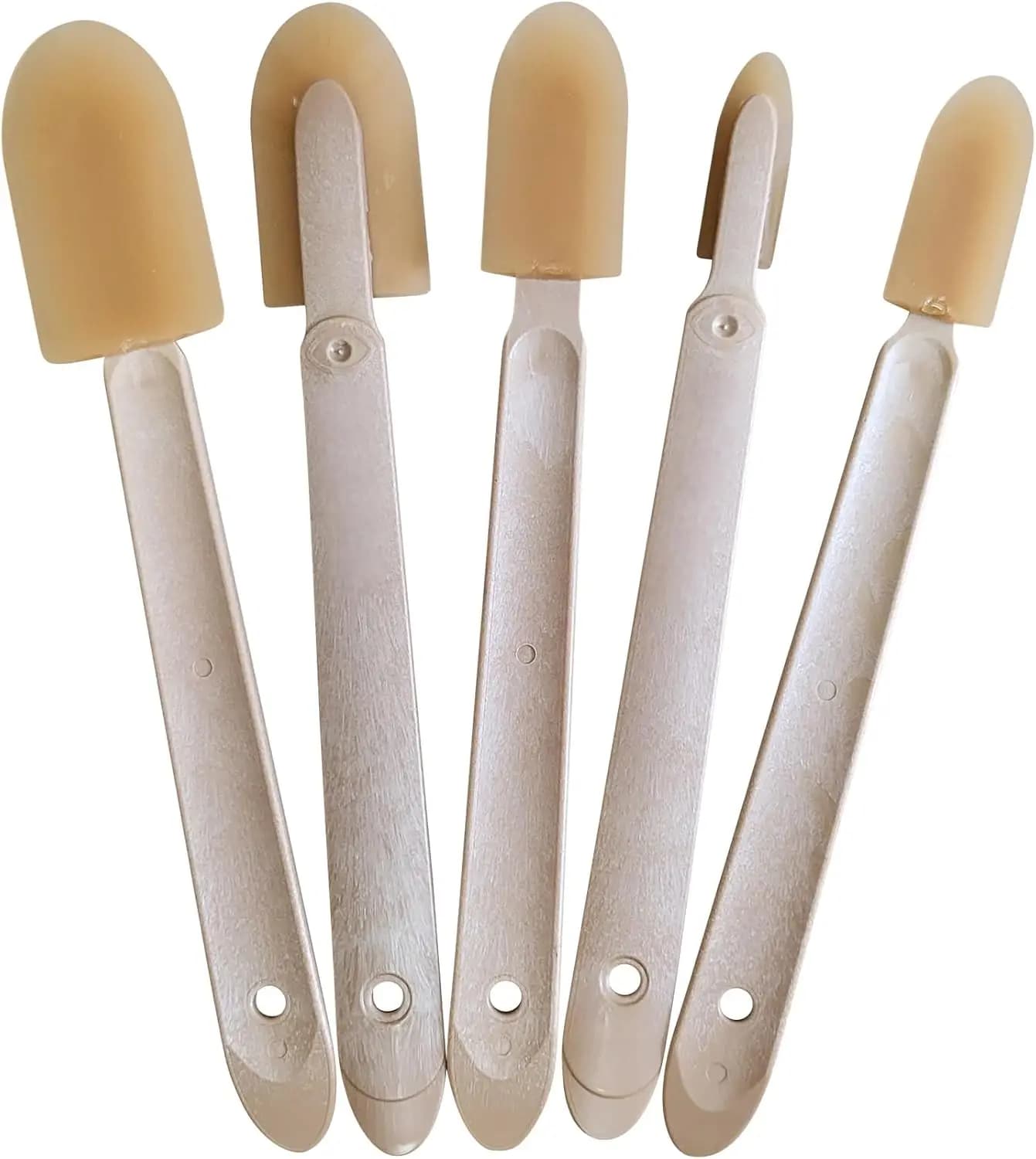 Set di 5 Spatole in Silicone per Finitura - Spatole in Gomma Premium per Applicazione Facile - Applicatore per Sigillante e Stucco