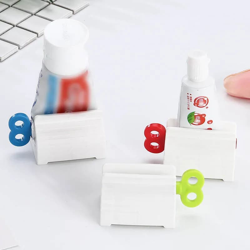 Multifunction Dispenser for Dentifricio and Detergent Face - Instrument Pressure Manual for Tubes - Accessories