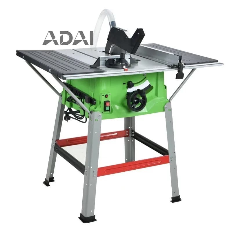 Sega da Tavolo per Falegnameria Domestica, Macchina da Taglio a Pavimento, Utensile Elettrico, Taglierina Obliqua Multifunzione Senza Polvere