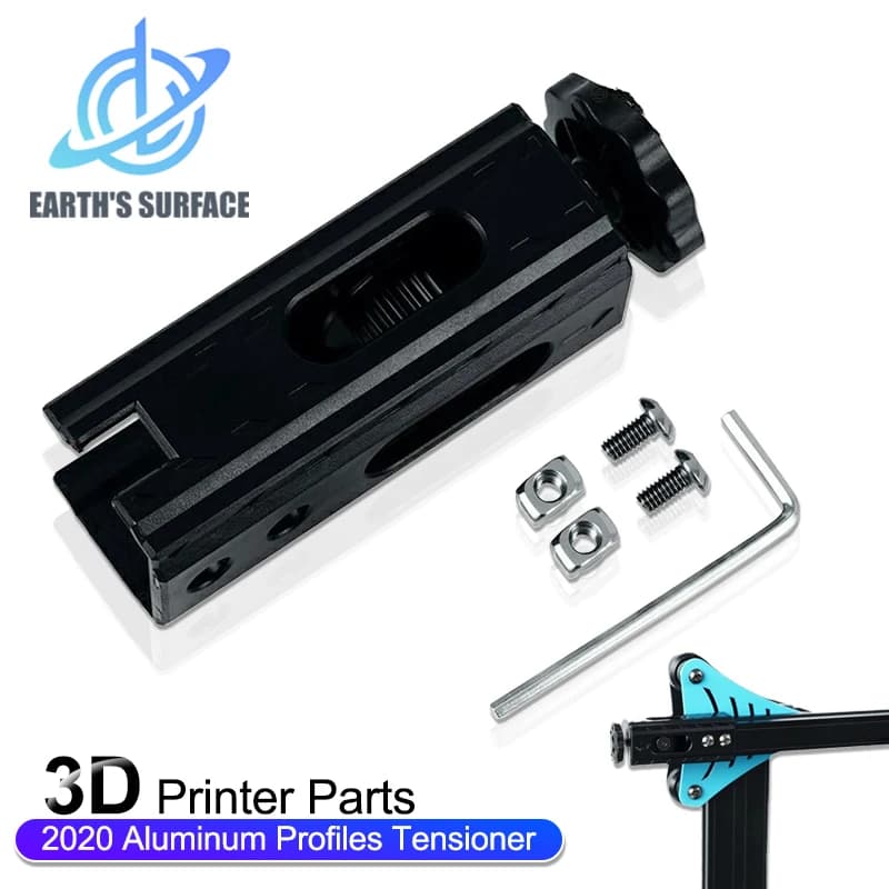 2020 profili in alluminio tenditore cinghia dentata tenditore raddrizzatore di tensione per stampante 3D Ender 3 pro CR10 10S TTS55/TTS10 PRO