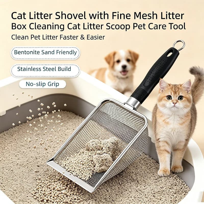 Cat Toilet Shovel Spatula for Cat Toilet Shovel Sand Cats Pet Poop Picker for Cat Supplies MSCZ01/02