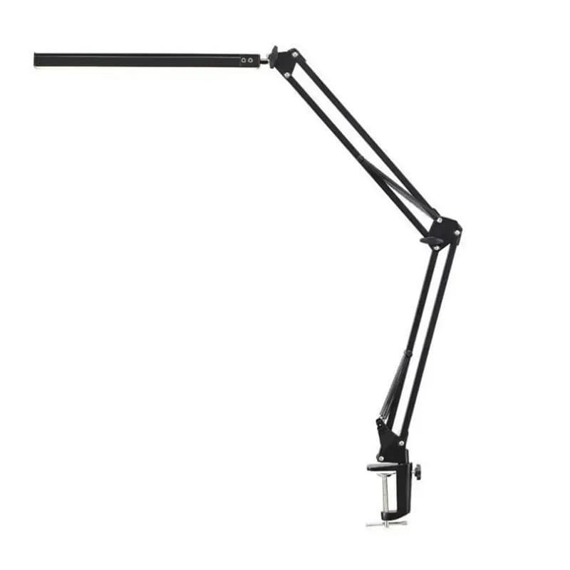 Long arm LED desk lamp, folding beauty manicure embroidery eye protection clip desk lamp