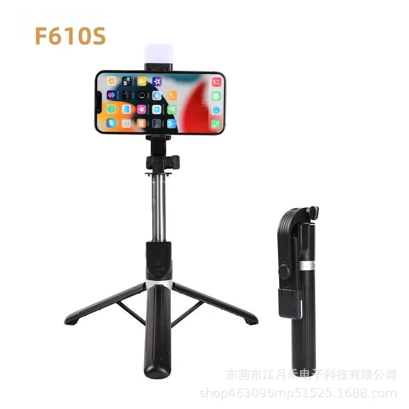Nuovo bastone selfie portatile Bluetooth per strumento selfie mobile da viaggio per liveStreaming Treppiede da pavimento Supporto da tavolo estensibile