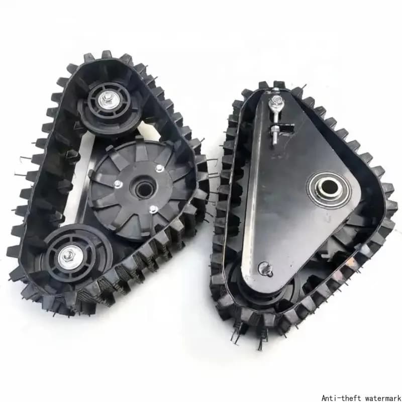 Kit di rulli per ruota posteriore per fuoristrada Go-Kart di vendita caldo 20225, kit di ruote per pattinaggio su ghiaccio per motoslitta