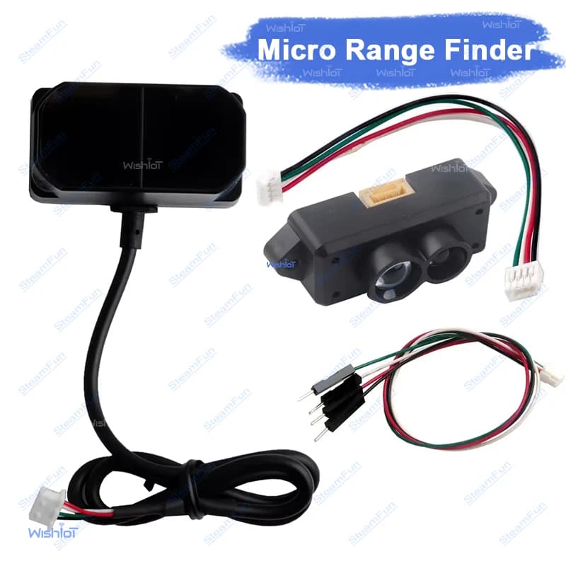 Sensore LiDAR Benewake TFmini-S/TFmini Plus, Portata 12m, Modulo di Misurazione a Punto Singolo UART I2C per Droni Arduino Pixhawk IP65