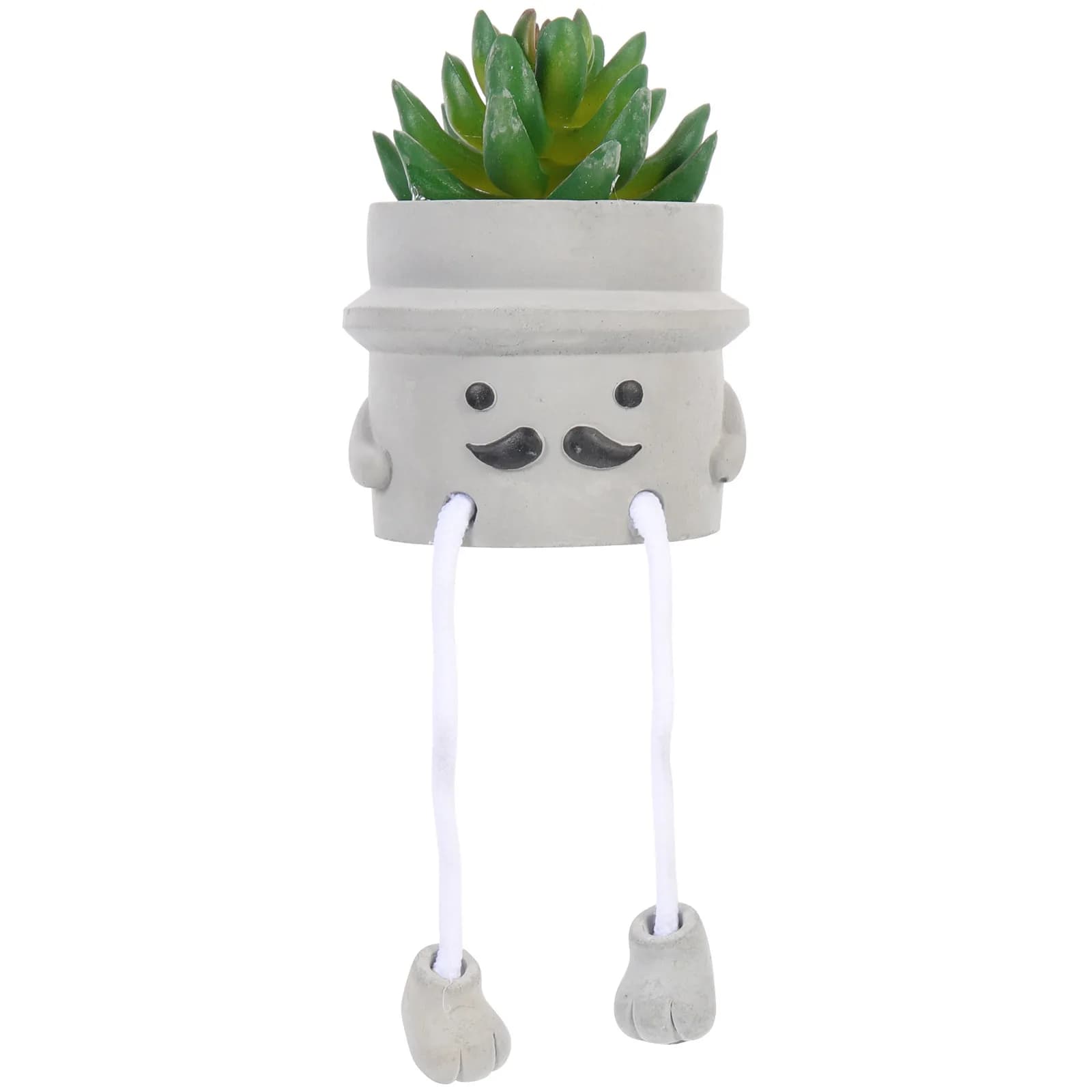 Pianta Artificiale in Vaso, Bonsai Decorativo Realistico, Piccola Pianta Verde Finta da Scrivania, Simulazione Naturale per Decorazione Casa e Ufficio