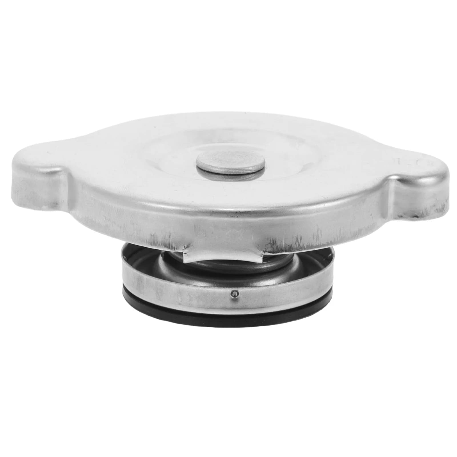 Stainless steel radiator cap Replacement of high pressure motor cooling liquid Universal metal Dustproof Durable for car