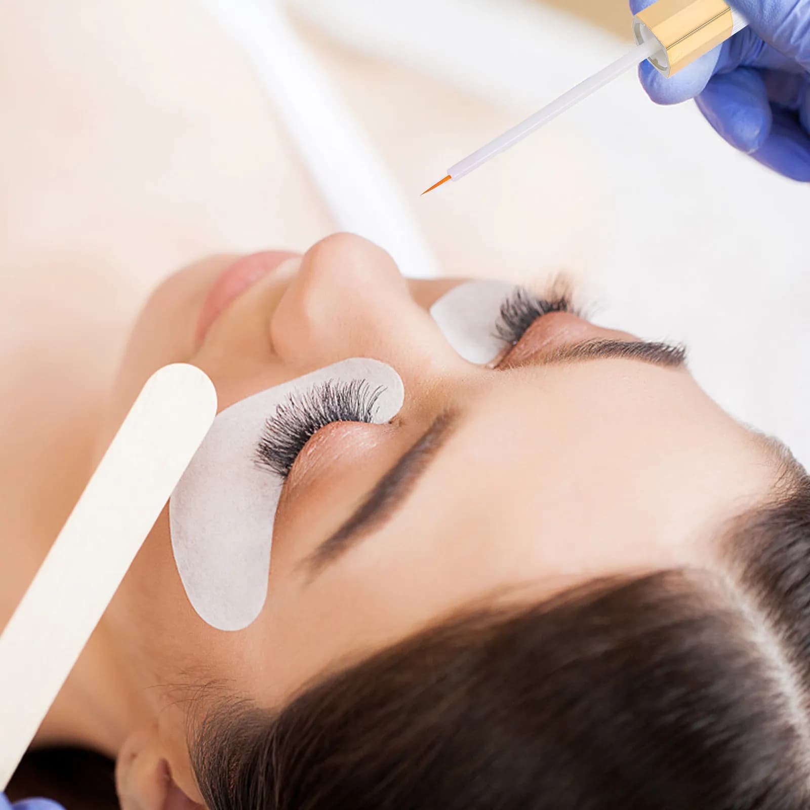 5 flaconi ricaricabili da 3 ml per la crescita delle ciglia, tubetti per eyeliner, flaconi vuoti per mascara, contenitori lucidi a prova di perdite per siero e trucco