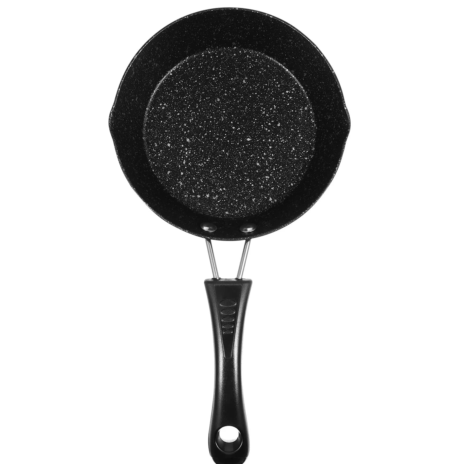 Mini Padella per Omelette in Ferro Premium Antiaderente, Distribuzione Rapida del Calore, Facile da Pulire, Fondo Resistente all'Usura, Ideale per la Colazione