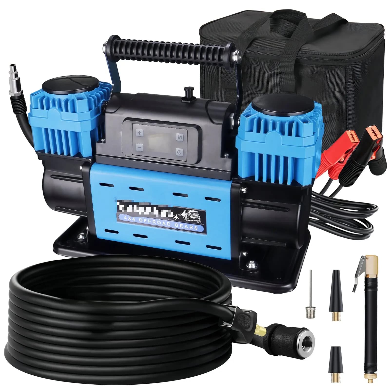 Compressore d'aria portatile per gonfiaggio pneumatici digitale per auto resistenti 150 PSI PSI per auto e camion
