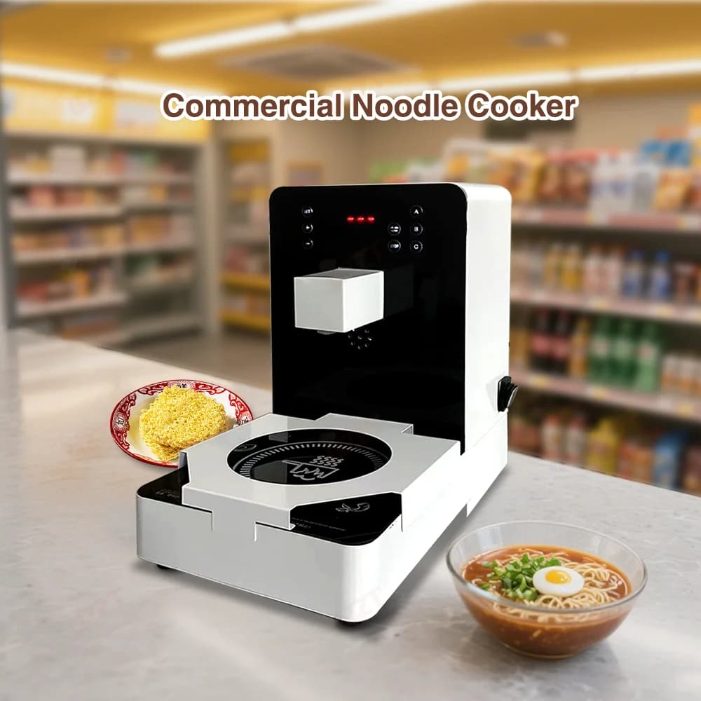 GZZT Electric Korean Ramen Induction Cooker One-touch Instant Noodle Maker Noodle Boiler for Hotels Offices Self-service Kitchen