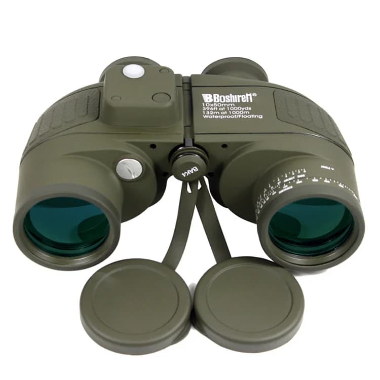 Bussola binoculare con telescopio telemetro 10x50 telescopio Paul per visione notturna HD ad alta potenza impermeabile riempito di azoto