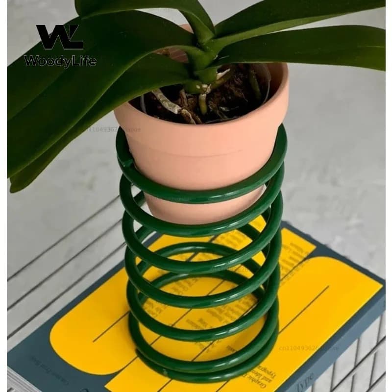 Ins Korean Flower Stand Creative Plant Riser Balcony Greenery Decor Shelf Stylish Indoor Pot Base for Home and Garden Decoration