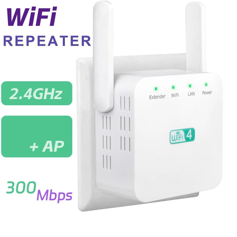 Ripetitore WiFi 300Mbps 802.11 extender wireless a lungo raggio personalizzato