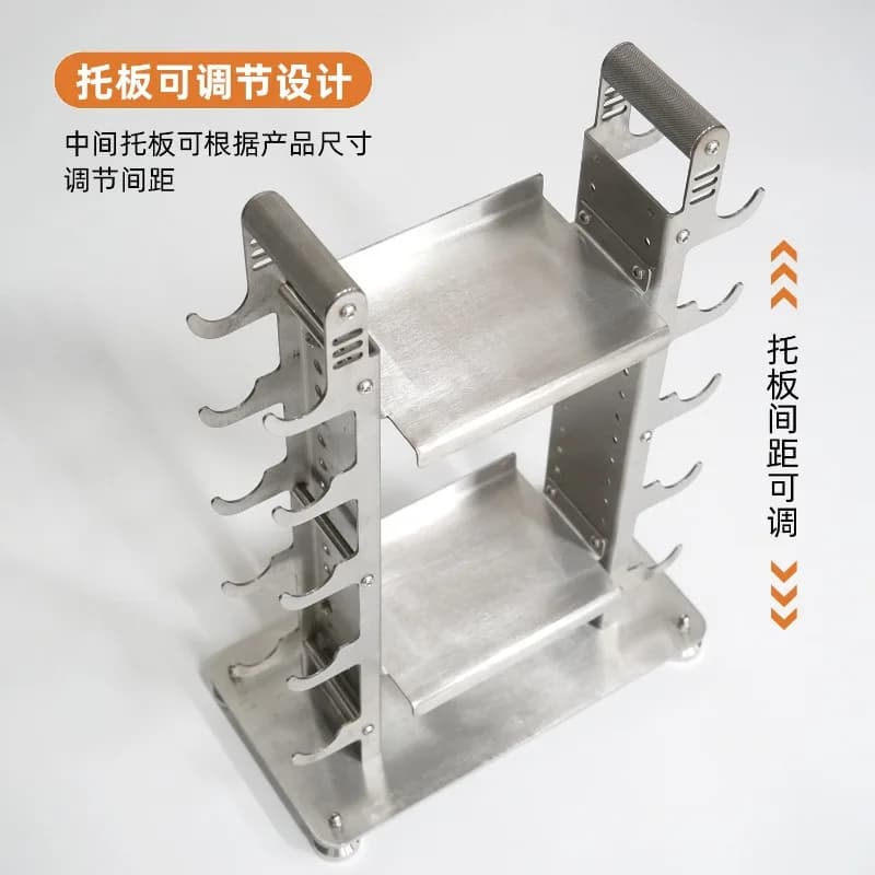 304 stainless steel dumbbell rack, dumbbell kettlebell holder, storage rack, support rack adjustable and customizable