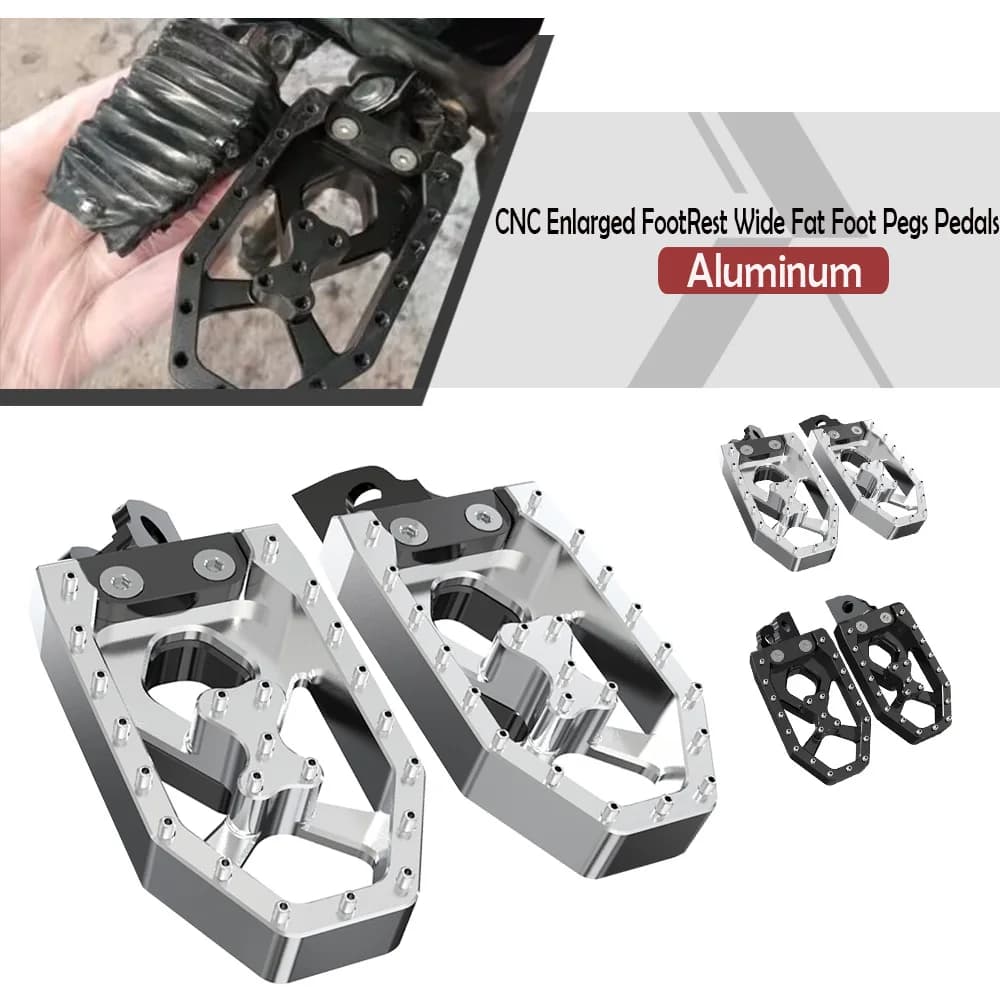 DR650 SE Pedane Larghe Ingrandite Poggiapiedi Pedane Poggia Pedali Per Suzuki DR650SE 1996 ~ 2023 RM 85 DR-Z 250 125/L DR 650 250 350