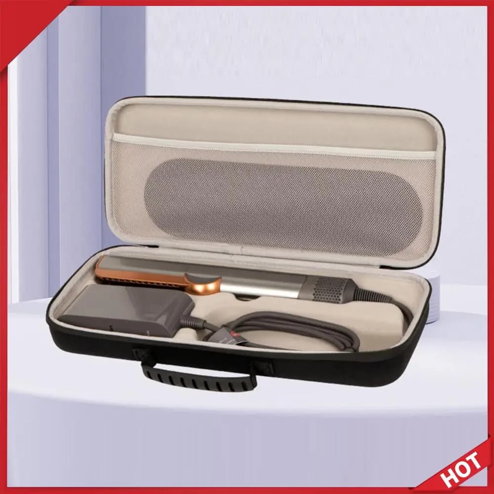 Case Rigida EVA Anti-Graffio, Protective Dust Cover for Transport, for Hair Plate Dyson Airstrait HT01