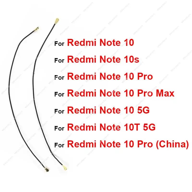 Cavo flessibile per antenna di segnale per Xiaomi Redmi Note 10 10 Pro Max 10S 10T 4G 5G segnale Wifi connettore parti a nastro flessibile