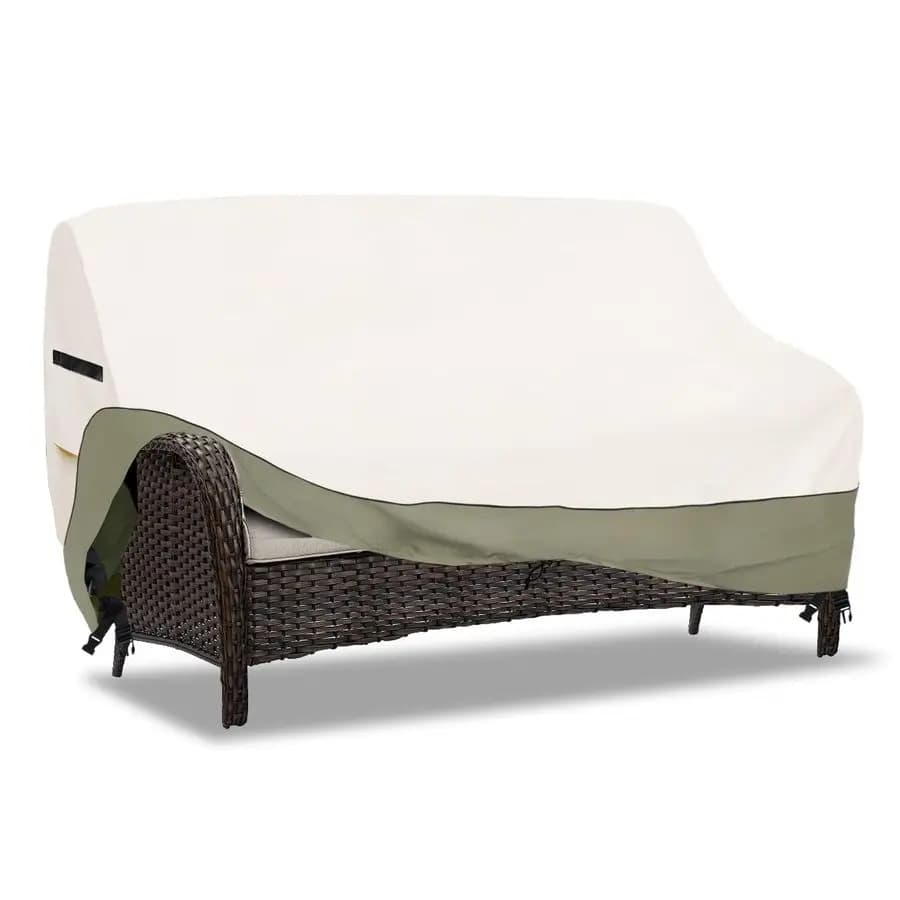 Exterior Sofa Cover, 85 L x 38 P x 35 A Pollici, Garden Sofa Cover Resistant and Waterproof 600D, External Furniture Covers