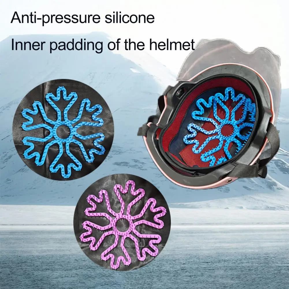 Cycling Helmet Silicone Lining sweat reduction Breathable Sports Moto Bike helmet Padding Insert Bearing Accessories for helmet