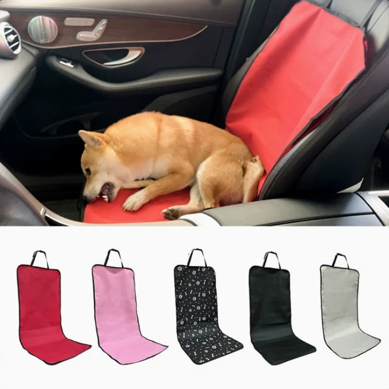 Waterproof Oxford Cloth Pet Car Seat Pad - Urine Resistant Dog And Cat Passenger Seat Cover for Outdoor Travel