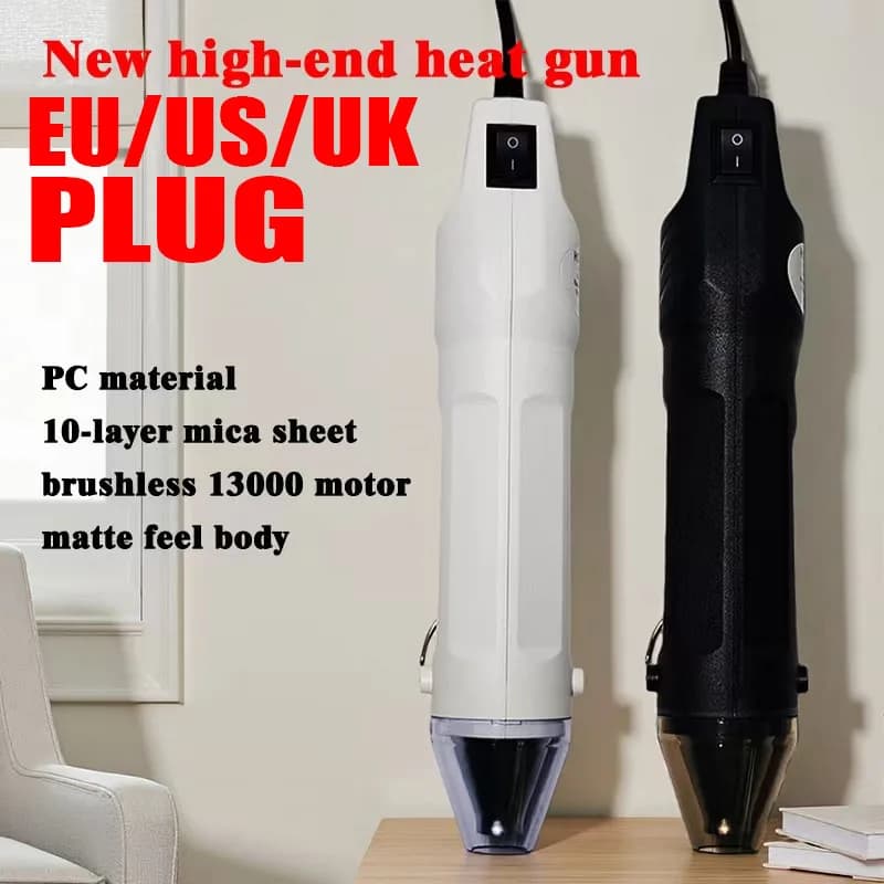 Migliorato 110/220/230V Resistente Alle Alte Temperature Pistola Ad Aria Calda Pistola di Calore Aggiornato Mini Saldatura FAI DA TE Ventilatore di Calore Artigianato strumento di potere