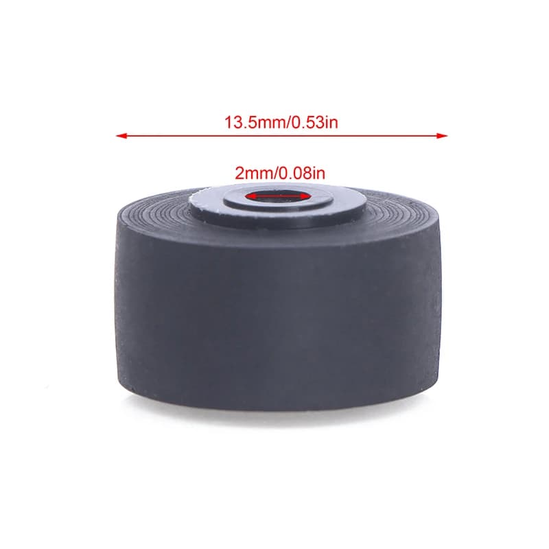 Hot 1Pc 13.5x8x6.8x2mm Rubber Pinch Roller Belt Wheel For Tape Recorder Deck Cassette Movement Radio Audio Drive Player Accessor