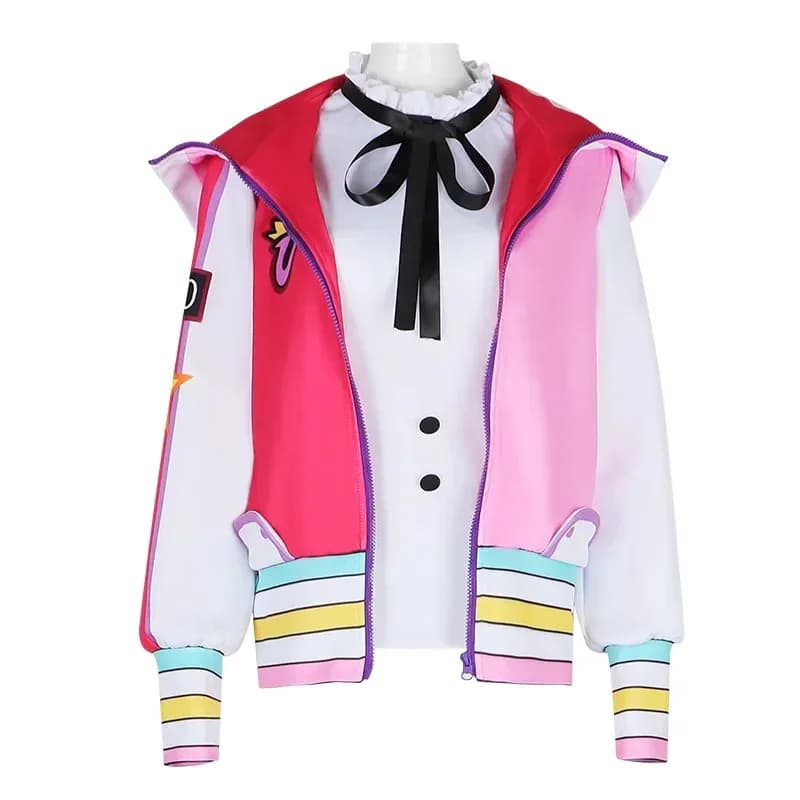 Anime Costume Cosplay Film Rosso Uta Vestiti Vestito carino Uniforme Halloween Party Giubbotti Cappotto Abiti Abito Puntelli Donna Girla;3,v'5.
