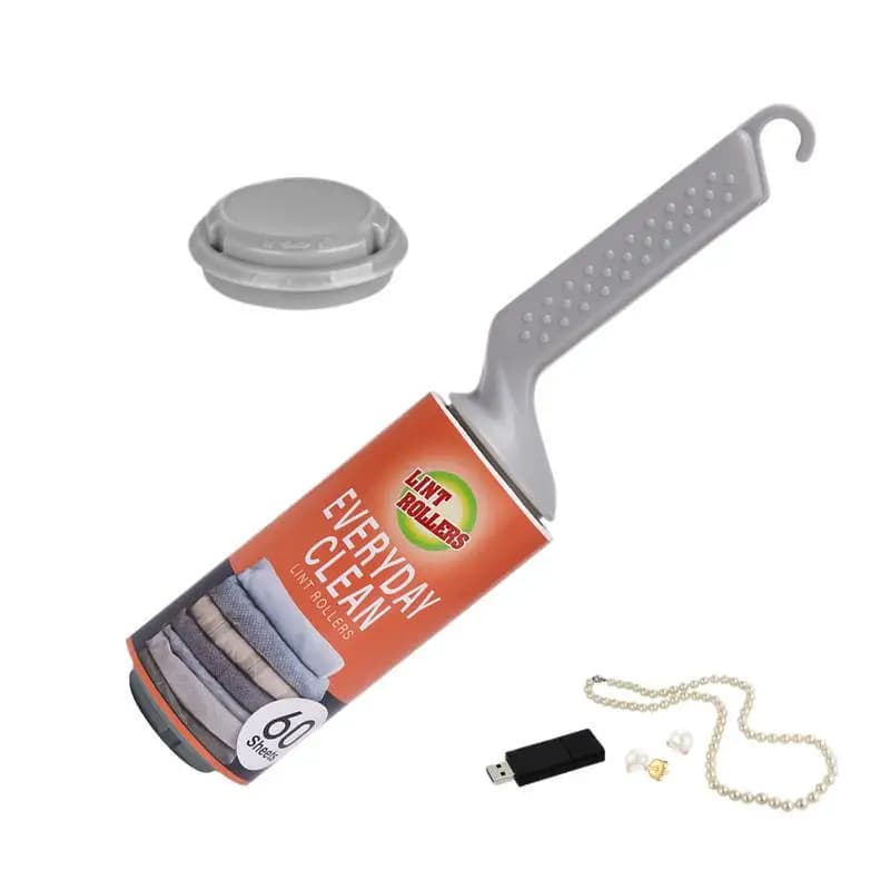 Money Hider Lint Roller Secret Stash Container Secret Jewelry Storage rimozione dei peli del cane sicurezza domestica per chiavi contanti oggetti di valore