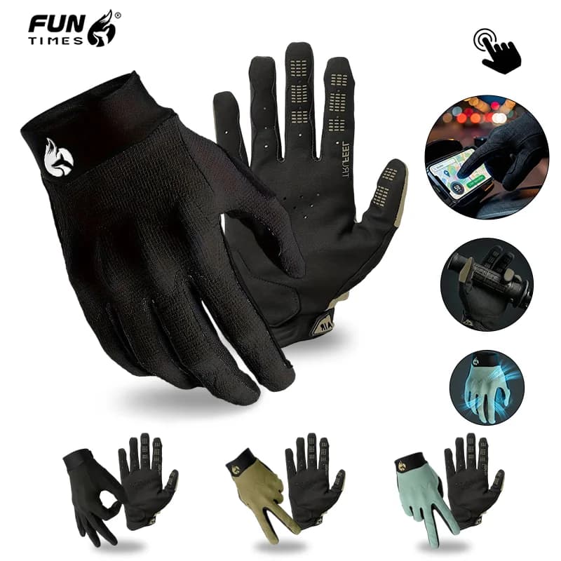 2023 AIR Racing DefendCycling Mountain Bike Gloves Road Bike BMX ATV MTB Enduro Motorcycle Gloves Unisex