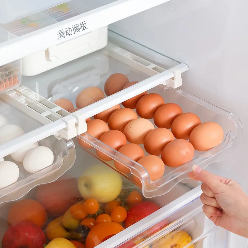 Fridge Freshness Bag Binary Hook, removable shelf for home kitchen sealed bag, shelf for storage without punching