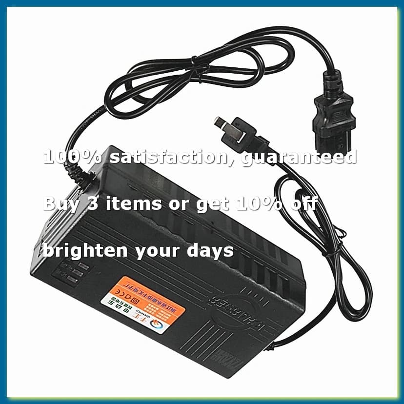 72V 20AH Motorcycle Battery Charger 6 LED Display for Scooter Wheel Lead Acid Battery Electric Bicycle Accessories US Plug