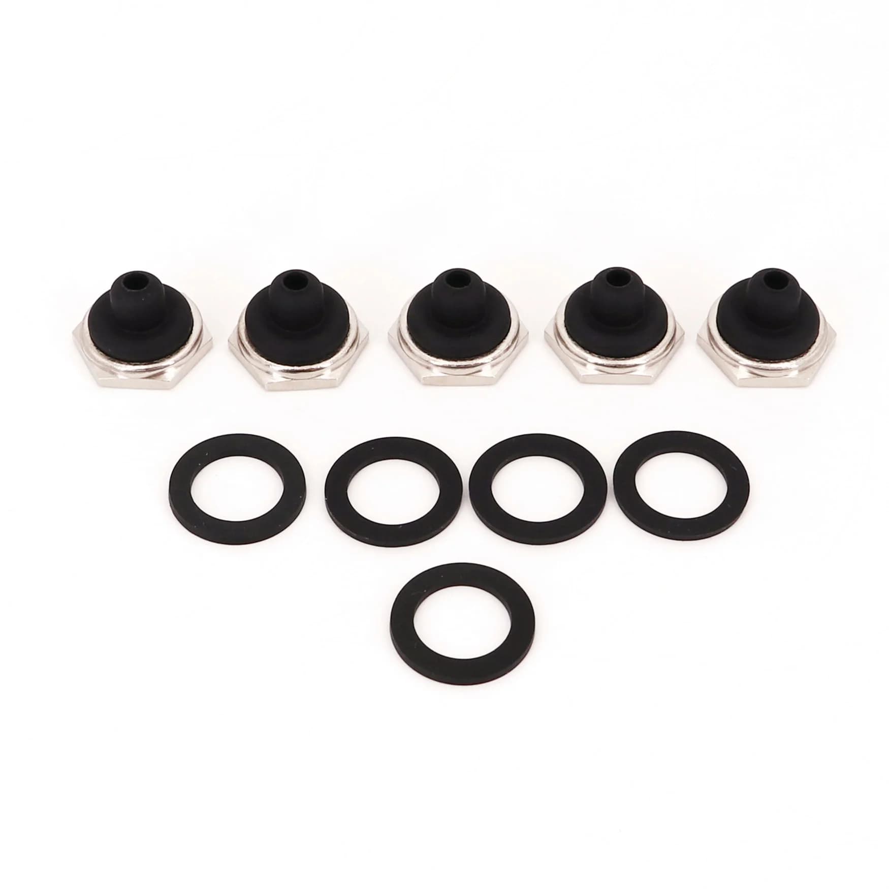 Waterproof rubber cap with 5-piece thread 15/32-32NS for large lever switch T80-T