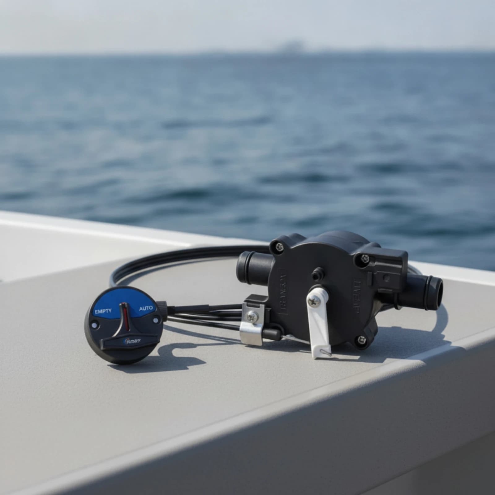 Baitwell Control Valve System Corrosion-Resistant Baitwell Control Valve with Hose Fittings Long-Lasting Manual for Anglers