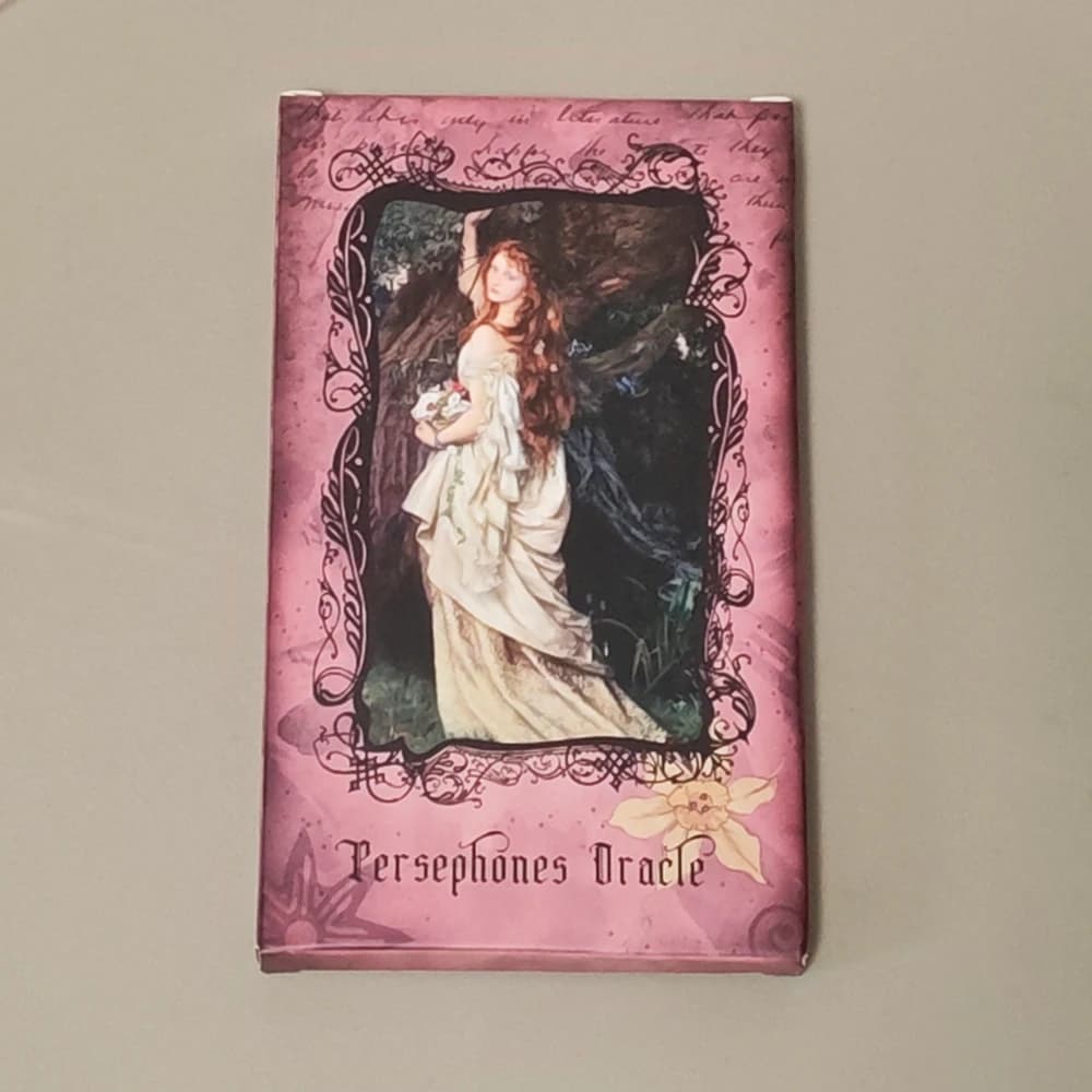 Persephone Oracle Cards Shadow Work Goddess Deck 12 * 7 cm 22 pezzi di carte Oracle
