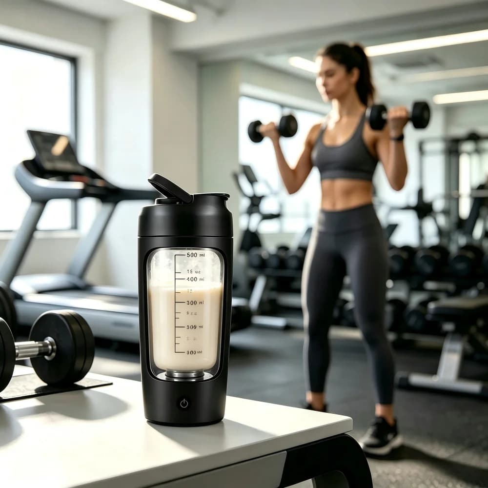 New Electric Shaker Cup, USB Charging Type, Fully Automatic Stirring, Sports Portable Milkshake Protein Powder Shaker Cup,