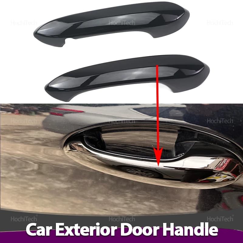 Per BMW 1 2 3 4 5 6 7 8 M Serie G01 G02 G05 G06 F90 G20 G29 G30 5D Maniglia Esterna Della Porta In Fibra di Carbonio Grab Copertura Trim adesivo