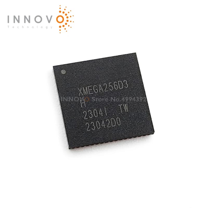 1PCS ATXMEGA256D3-MHR ATXMEGA256D3 MCU 8/16BIT 256KB FLASH QFN-64 Nuovo originale