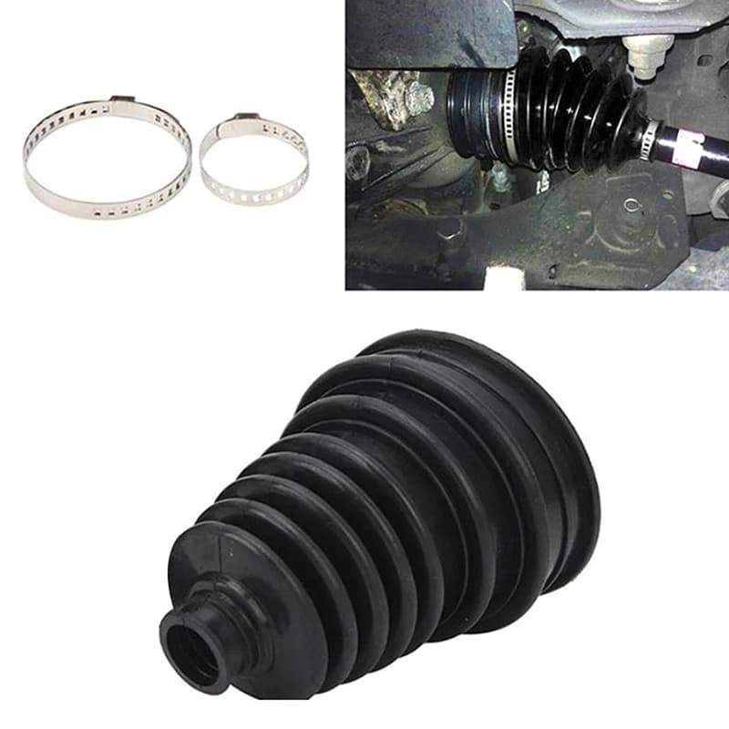 Kit Cuffia Giunto Omocinetico Auto, Copertura Antipolvere Elastica Universale Anti-Invecchiamento e Anti-Usura