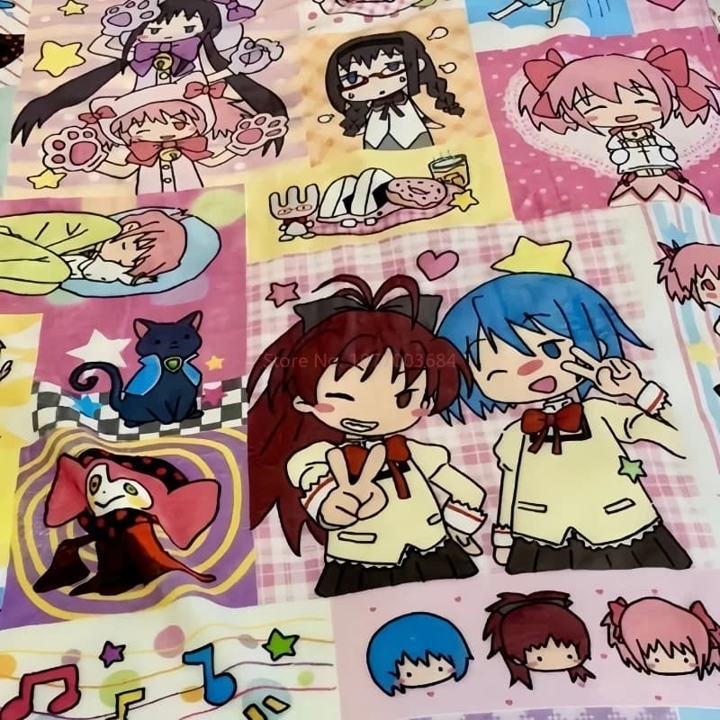 Puella Magi Madoka Magica Nap Anime Pattern coperta Cute Girl Wind Winter Warm coperta Anime periferiche regalo di natale
