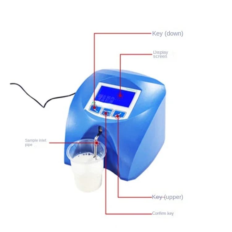 Analizzatore della composizione del latte: grassi, proteine, cenere, acqua, tasso di aggiunta, lattosio, rilevatore di latte in polvere