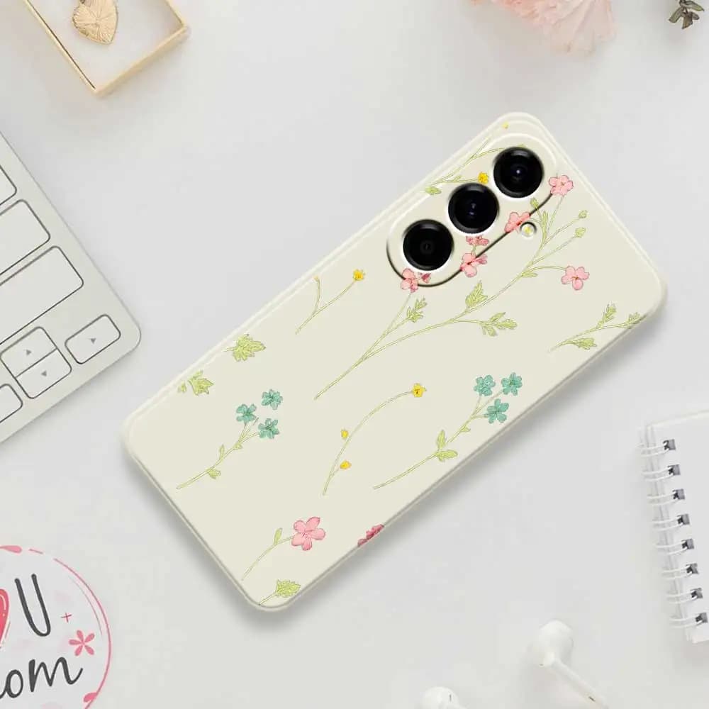 Custodia per telefono floreale fresca e delicata per Samsung Galaxy A56 A32 A23 A22 5G A32 A23 4G A55 A54 A53 A52 A51 A35 A34 A31 Cover morbida