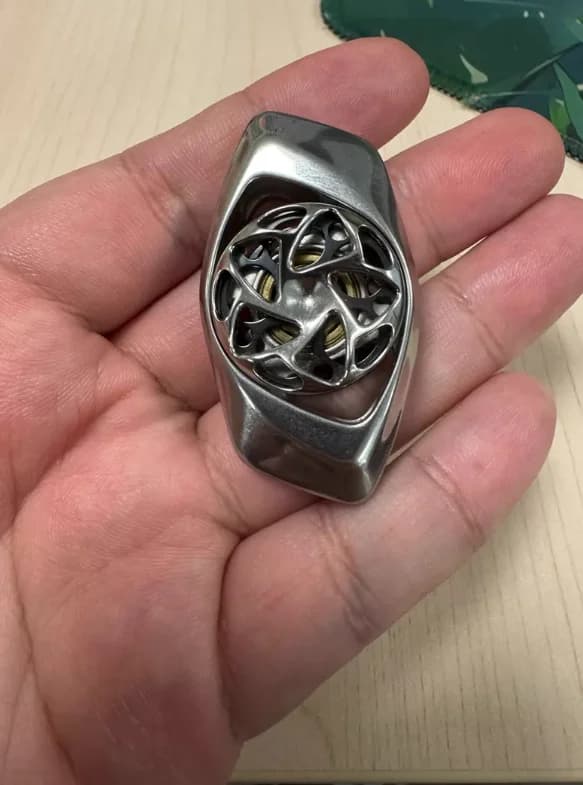 X Studio Steel Ceramic Wash Second Fantasy EDC Fidget Spinner Stress Relief Toy For Adult Collectors