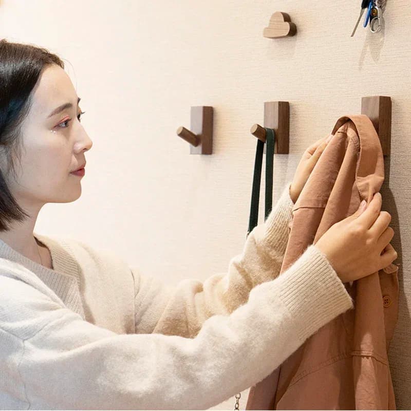 l Bathroom Display Clothes Racks Balcony Bedroom Saving Indoor Clothes Hanger Garment Wood Percheros Para Ropa Home Eccessories