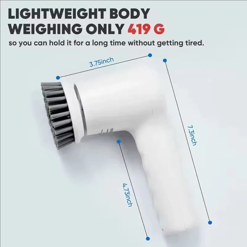 Spazzola Elettrica Multifunzione Xiaomi per Pulizia Domestica, Spazzole Elettriche per Cucina, Gadget per Pulizia Domestica con Funzione Rotante