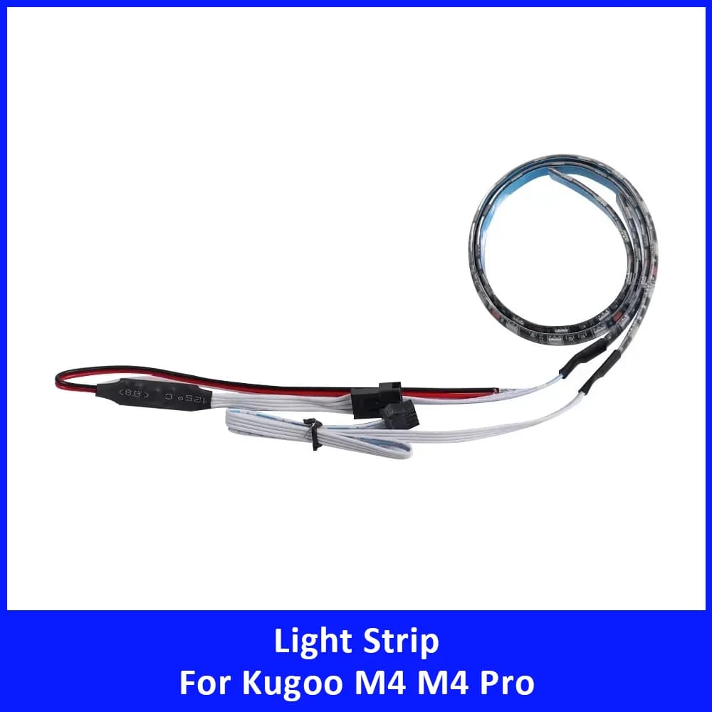 Striscia LED Luminosa per Monopattino Kugoo M4 M4 Pro, Impermeabile, Luce di Sicurezza Notturna, Accessorio Decorativo