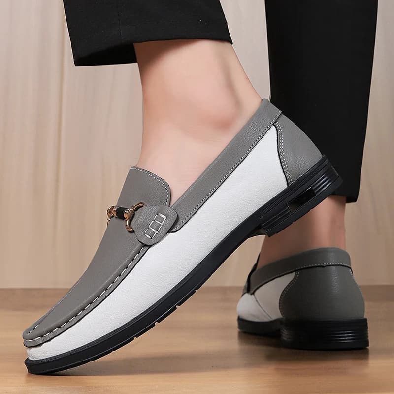 Moda Business Uomo in pelle fatta a mano Casual Pendolarismo Guida Scarpe slip-on Suola morbida di lusso Comodi mocassini Mocassini Scarpe da uomo