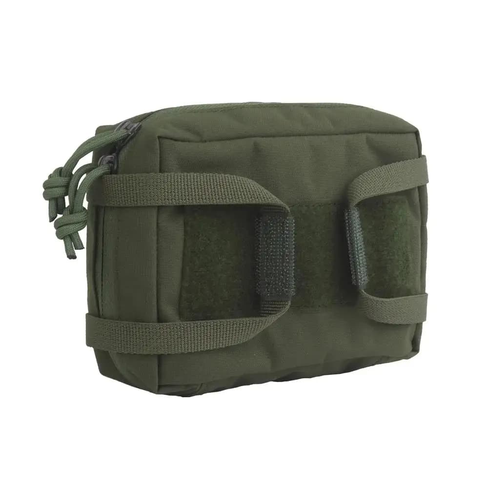 Borsa tattica IFAK a trazione laterale Custodia di pronto soccorso Kit medico compatto per traumi Molle Piastra di distribuzione rapida Cintura da caccia
